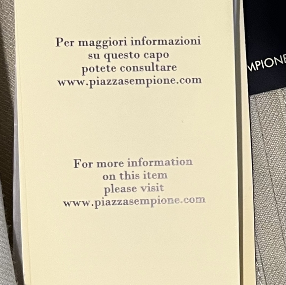 Piazza Sempione Linen Jacket Made in Italy Size 44 - US size 8 - 10 or … - Picture 12 of 16